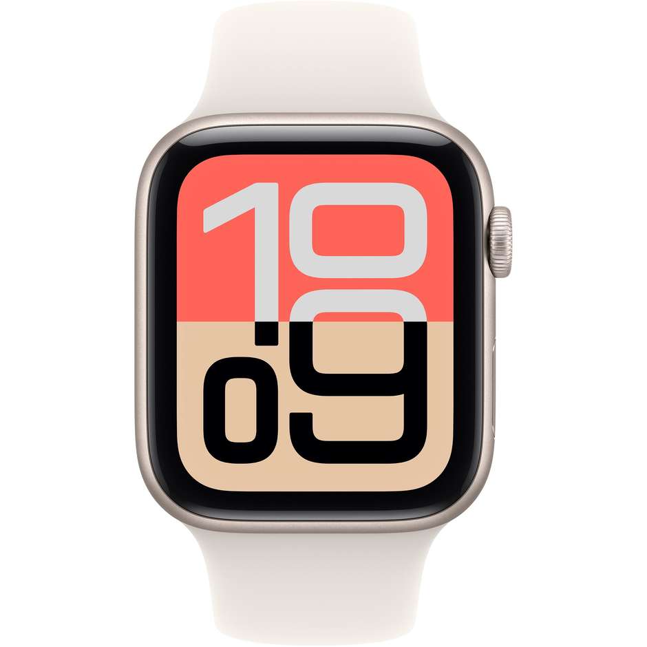Apple Watch SE (2ª Gen) GPS 44mm Cassa Alluminio Galassia con Cinturino Sport Galassia - M/L