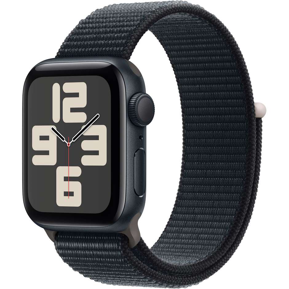 Apple Watch SE 40mm GPS Wi-Fi Colore Alluminio Mezzanotte con Cinturino Sport Loop Mezzanotte