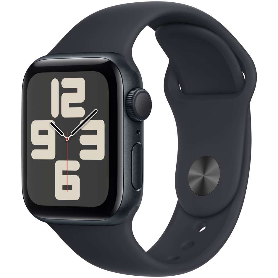 Apple Watch SE 40mm GPS Wi-Fi Colore Alluminio Mezzanotte con Cinturino Sport Mezzanotte - M/L