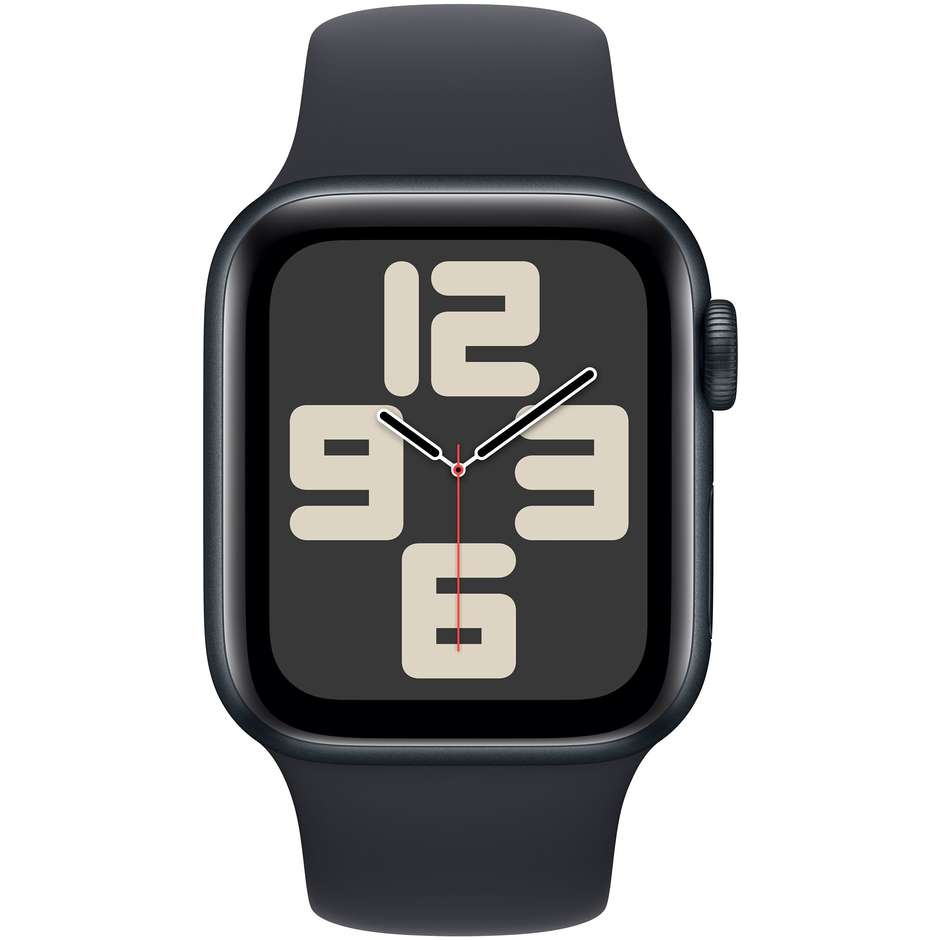 Apple Watch SE 40mm GPS Wi-Fi Colore Alluminio Mezzanotte con Cinturino Sport Mezzanotte - M/L