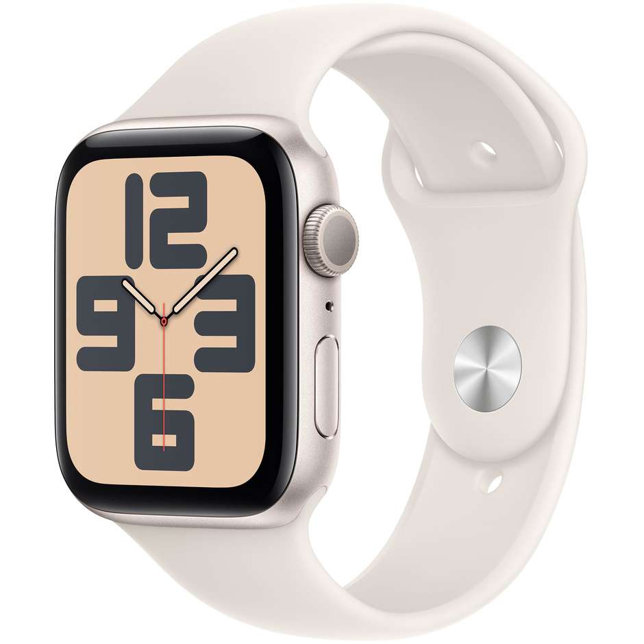 Apple Watch SE GPS 44mm Cassa in Alluminio Colore Galassia con cinturino Galassia Sport Band - M/L