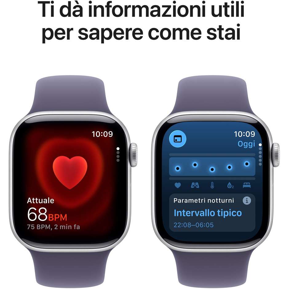apple watch series 11 gps 42mm silver aluminium c