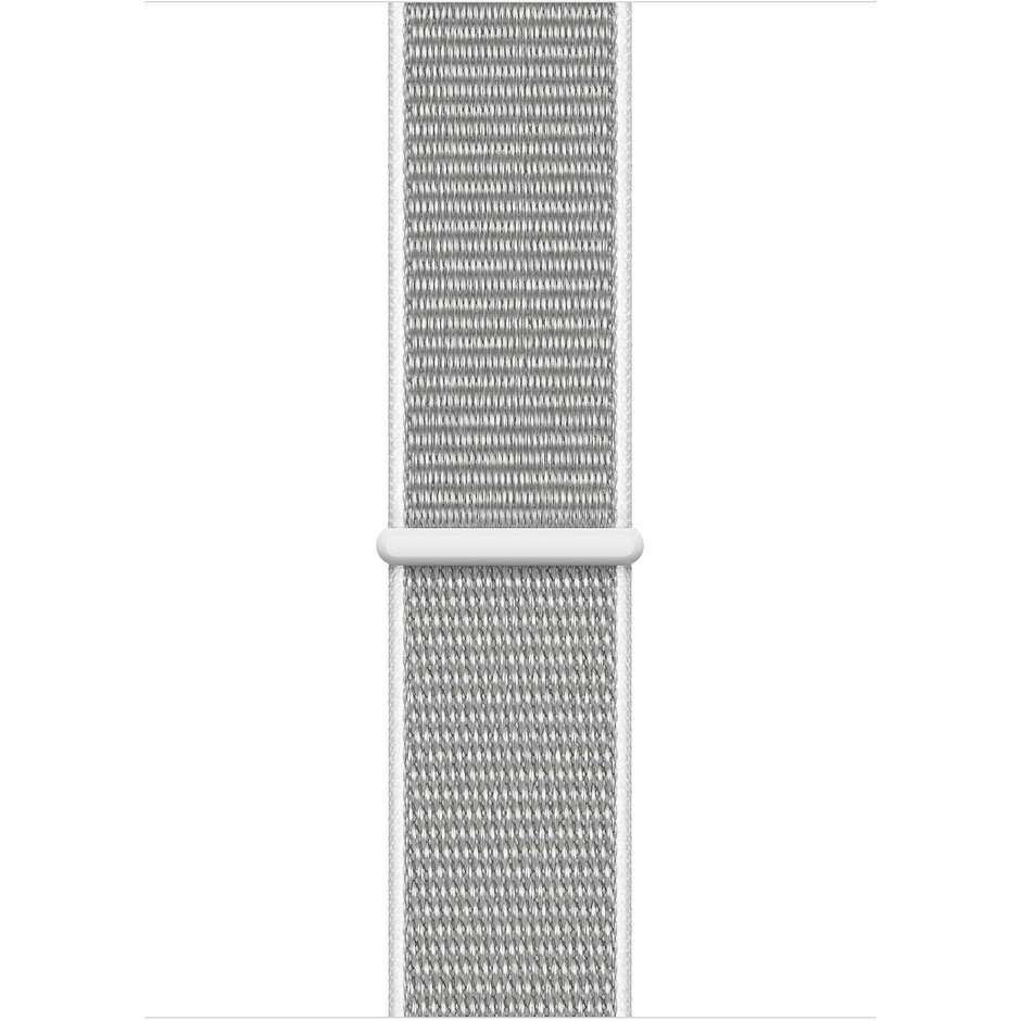 Apple Watch Series 4 GPS 40mm Cassa Alluminio Argento con Cinturino Sport Loop Conchiglia (MU652TY/A)