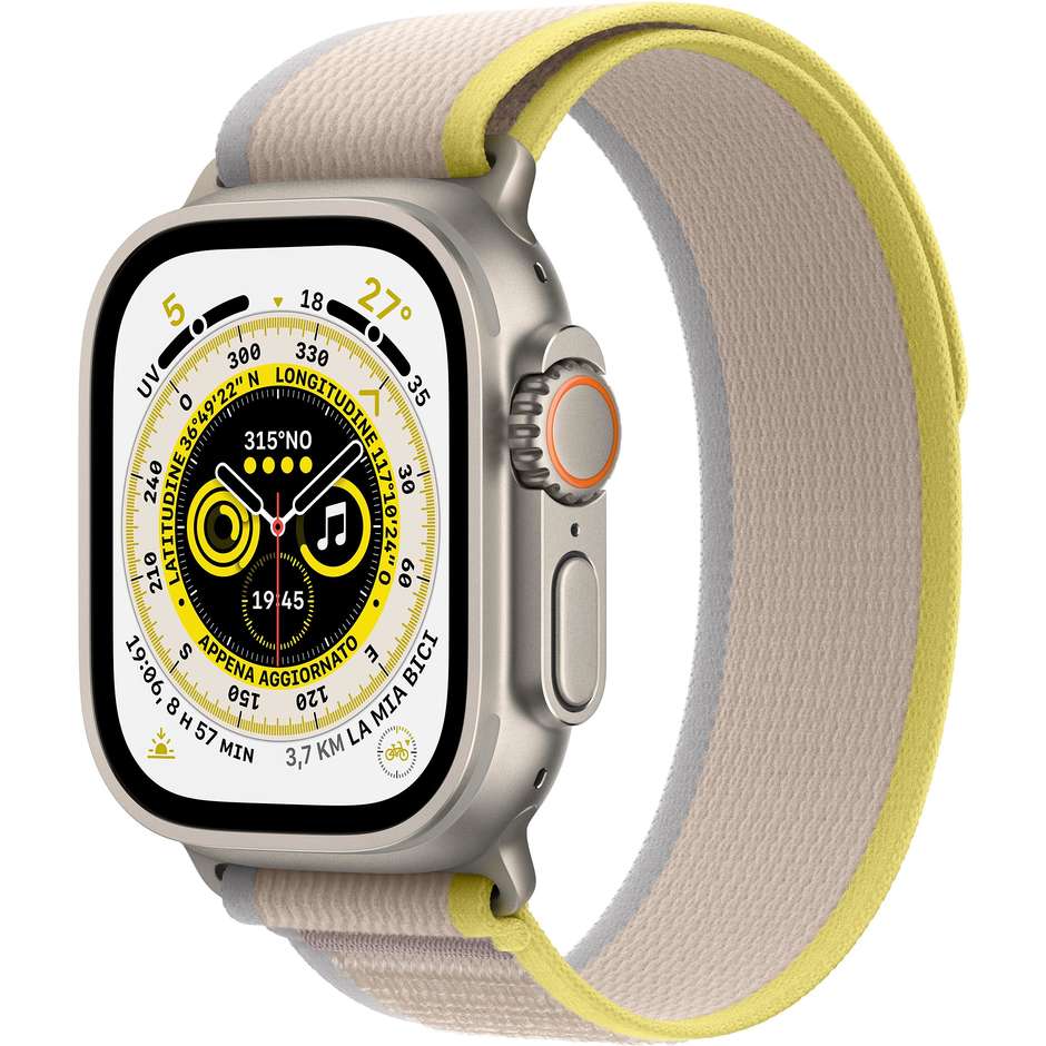 apple watch ultra gps + cell 49mm titanium with y