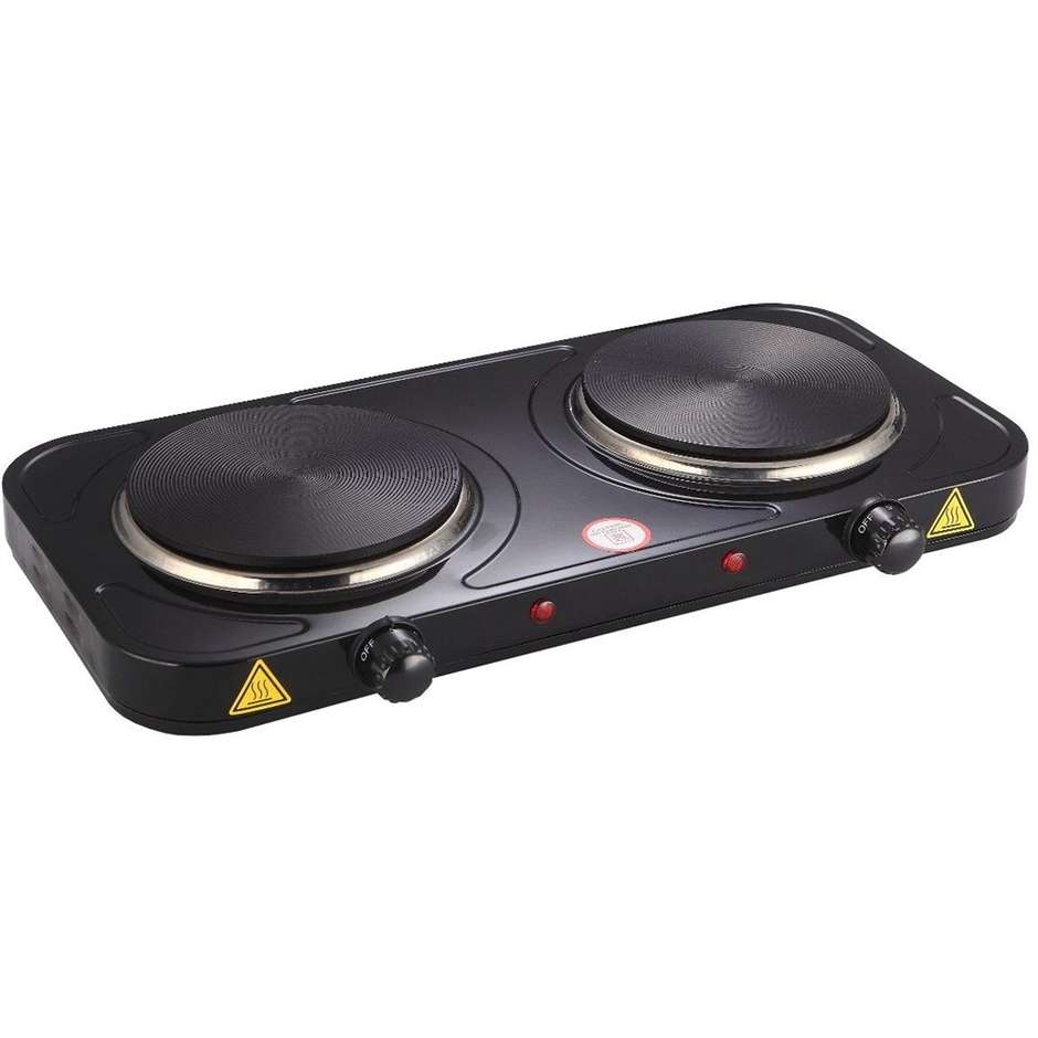 Ardes AR1F21 Piano Cottura Elettrico 2 Piastre in Ghisa 2500 W Nero