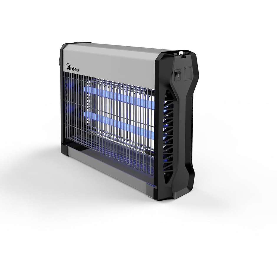 Ardes AR6S16C Zanzariera e uccidi-insetti Automatico Insetticida Adatto per uso interno e esterno Colore Nero, Argento