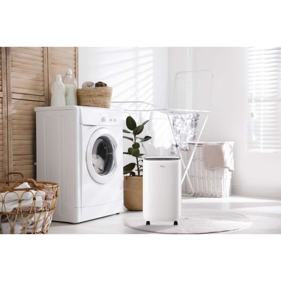Ardes ARDEHU12 Deumidificatore Portatile Adatto per stanze fino a 40 m² Colore Bianco