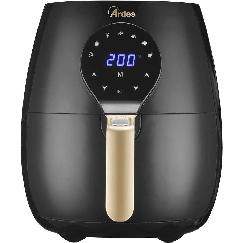 Ardes Eldorada Maxi AR1K33 Friggitrice ad Aria 5 L Rapid Air Nero