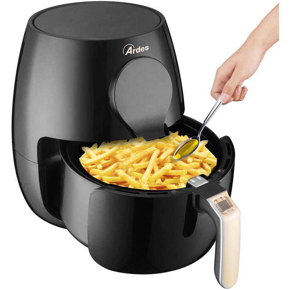 Ardes Eldorada Maxi AR1K33 Friggitrice ad Aria 5 L Rapid Air Nero