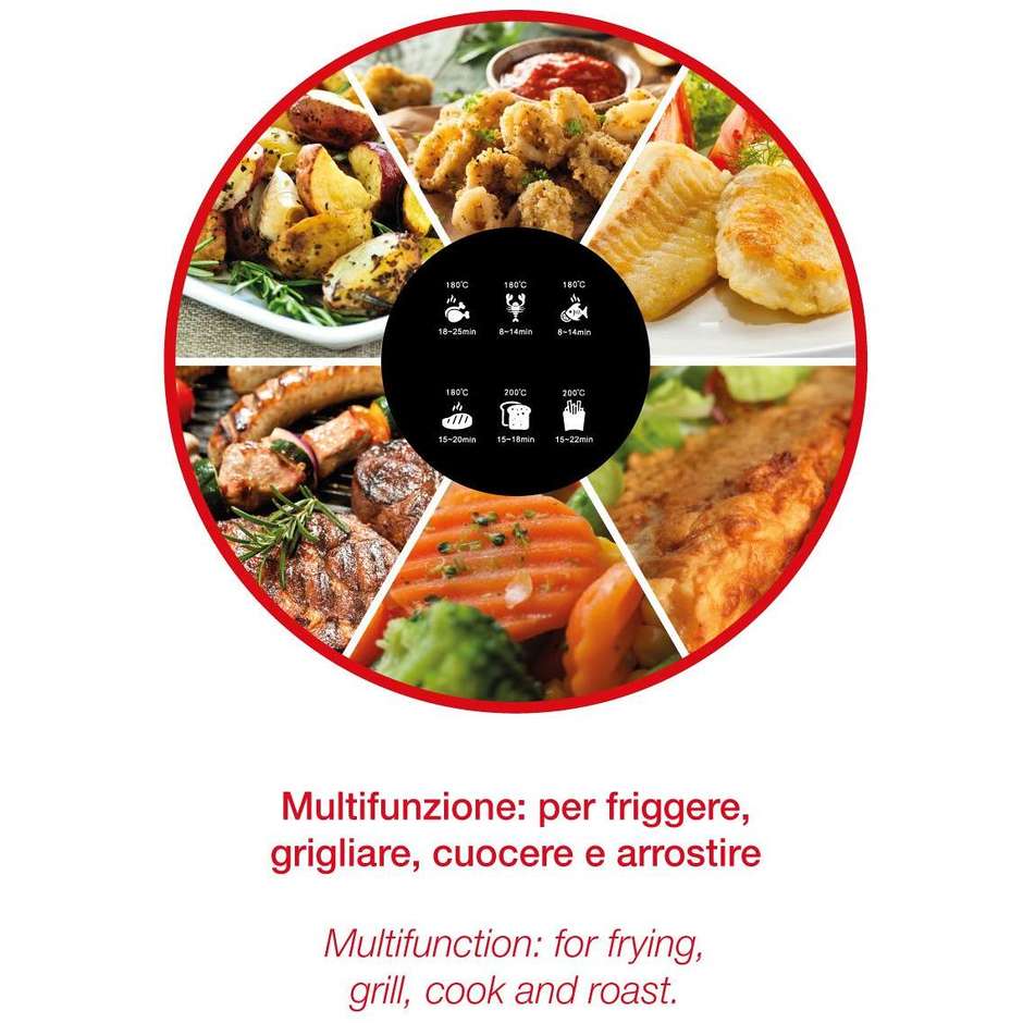 Ardes Eldorada Maxi AR1K33 Friggitrice ad Aria 5 L Rapid Air Nero