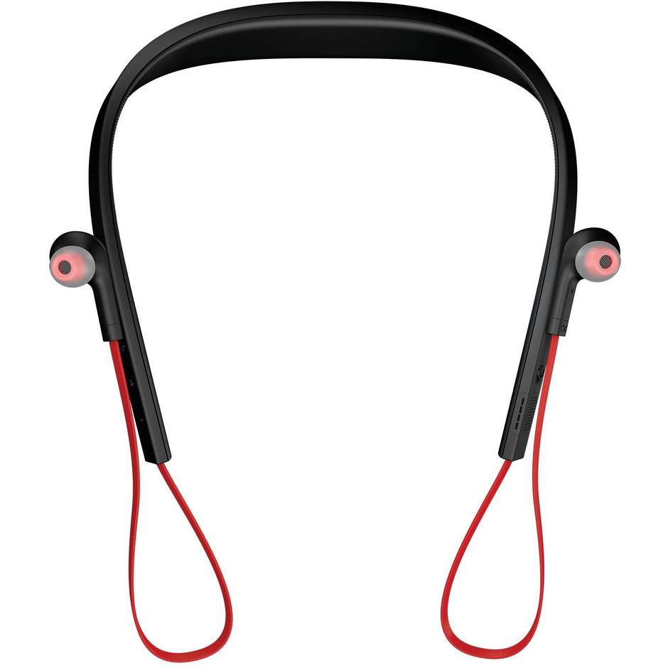 AREA HALOSMARTRED Auricolari True Wireless Stereo In-Ear Bluetooth Autonomia 15 Colore Red
