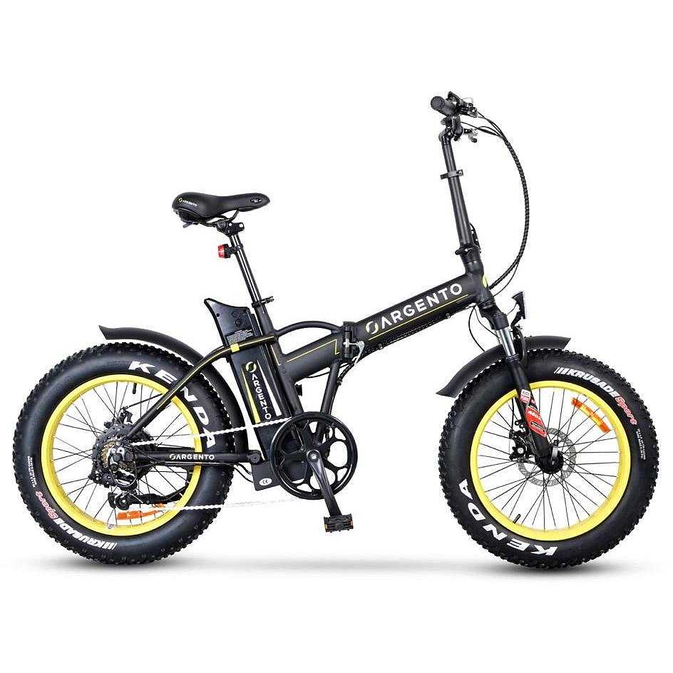 Argento Bike Mini Max E-Bike Foldable bike pieghevole velocità max 25 km/h  autonomia max 80 km colore nero - Tempo Libero E-Bike - ClickForShop
