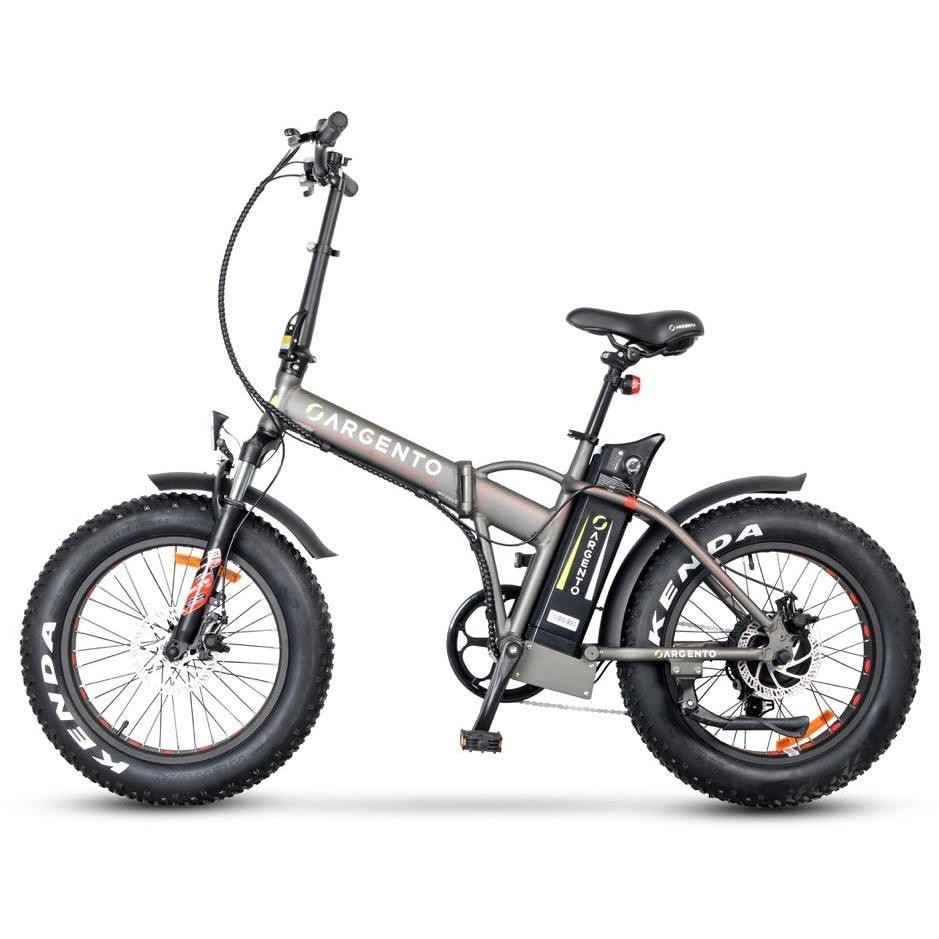 Argento Bike Mini Max E-Bike Foldable bike pieghevole velocità max 25 km/h autonomia max 80 km colore grigio