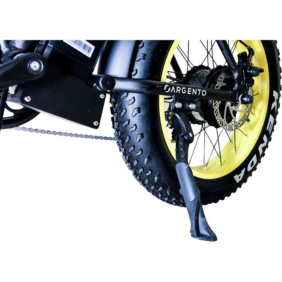 Argento Bike Mini Max E-Bike Foldable bike pieghevole velocità max 25 km/h autonomia max 80 km colore nero