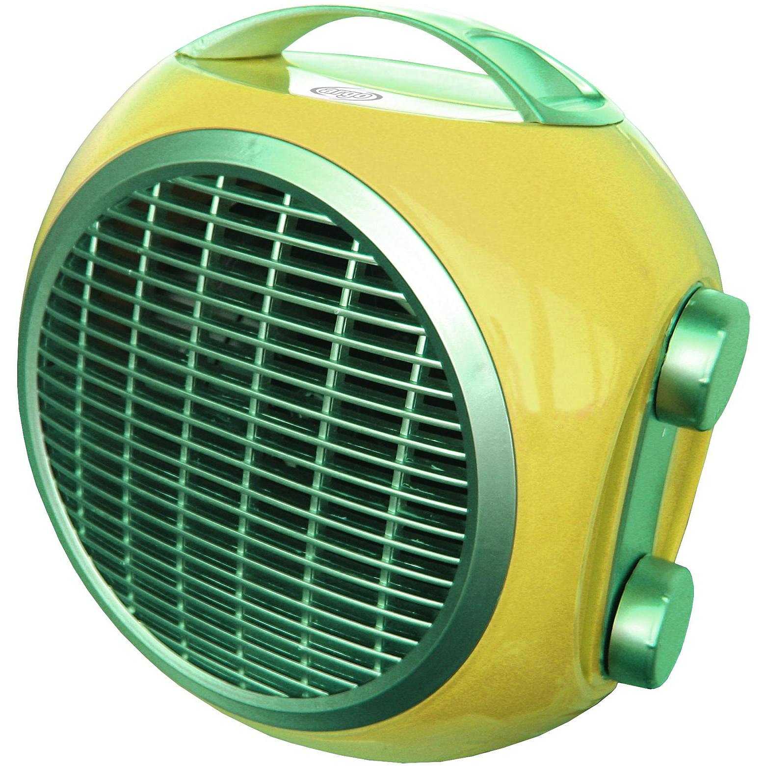 Argo 191070168 POP FRUIT termoventilatore compatto 2 modalità riscaldamento  colore giallo - Trattamento Aria termoconvettori - ClickForShop