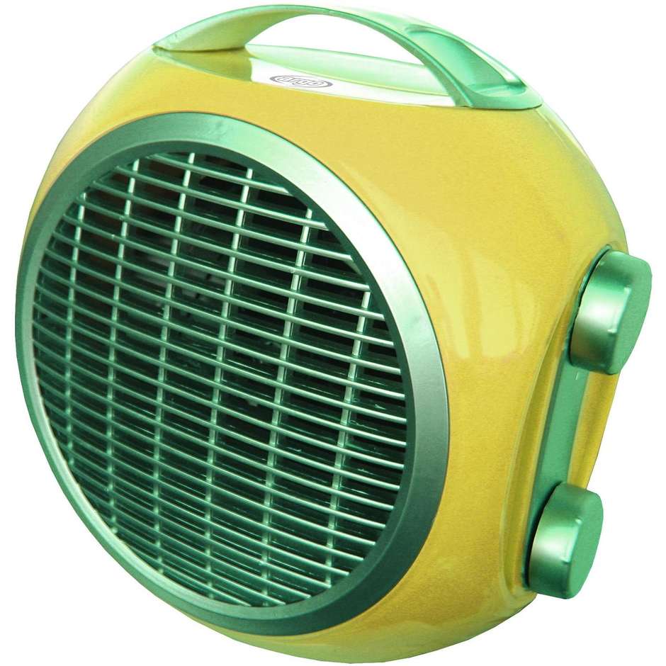 Argo 191070168 POP FRUIT termoventilatore compatto 2 modalità riscaldamento colore giallo