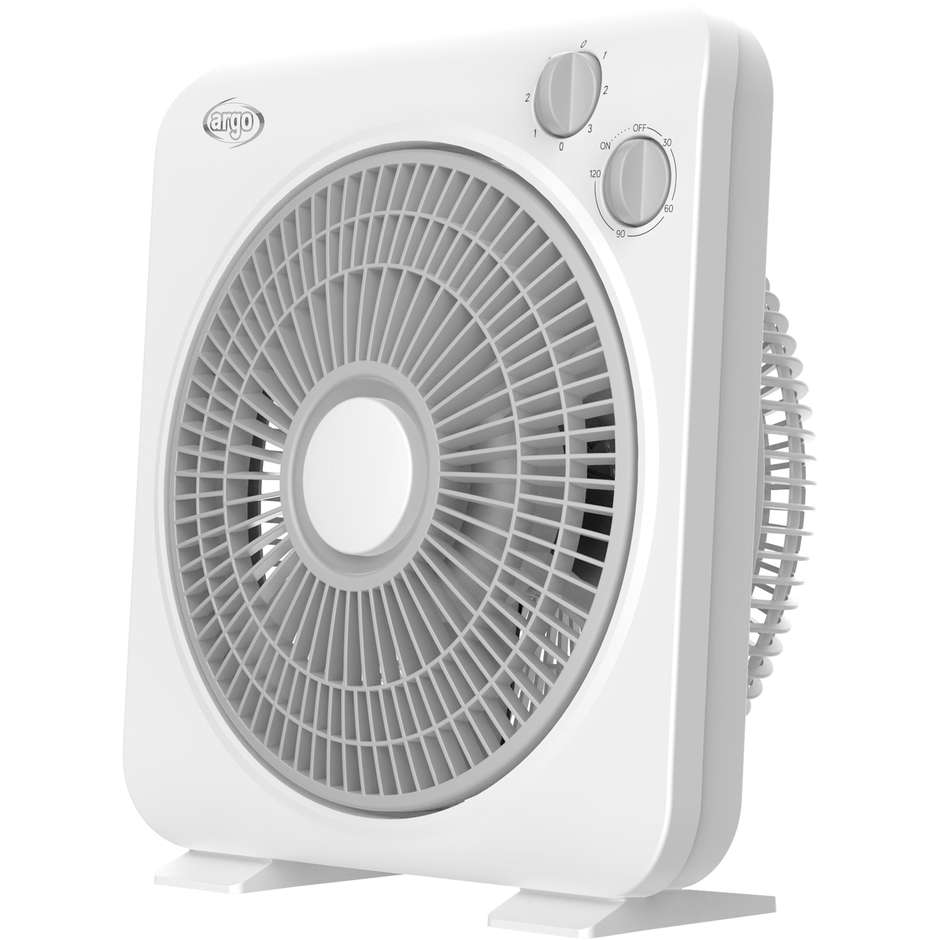 Argo clima Boxy Ventilatore 3 Velocita Colore Bianco