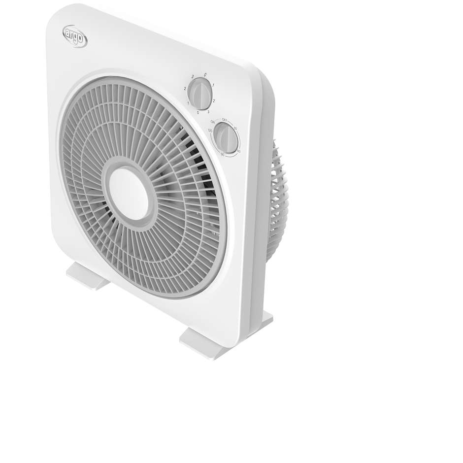 Argo clima Boxy Ventilatore 3 Velocita Colore Bianco