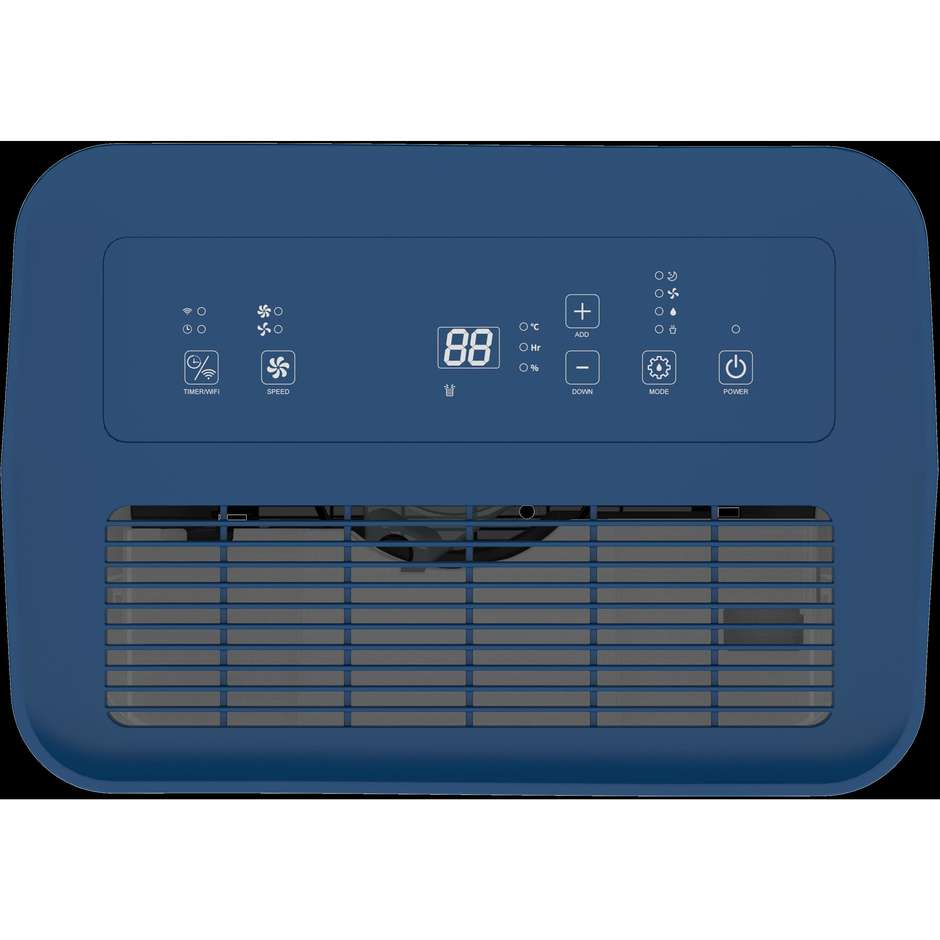 Argo clima DRYPURYEVOWF41 Deumidificatore Adatto per stanze fino a 50 m² Potenza 535 W Colore Blu, Bianco