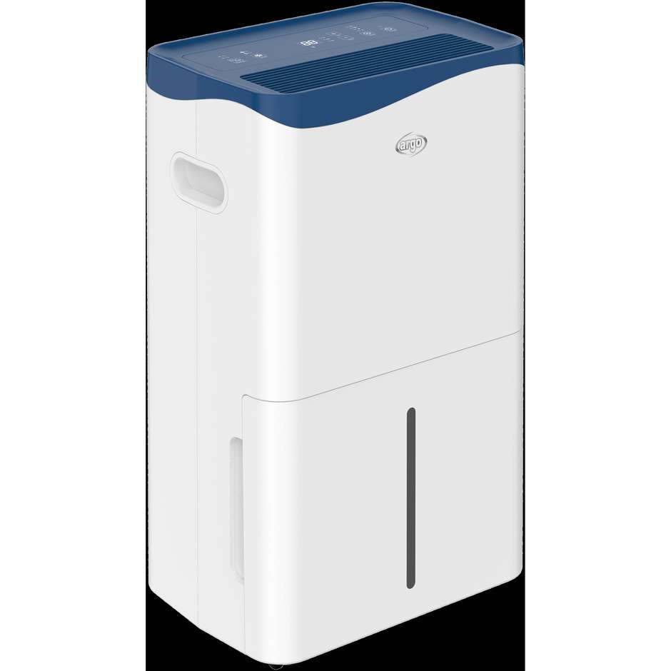 Argo Dry Pury Evo WF 41 Deumidificatore e Purificatore d'Aria 41 L/24h R290 535 W Bianco/Blu