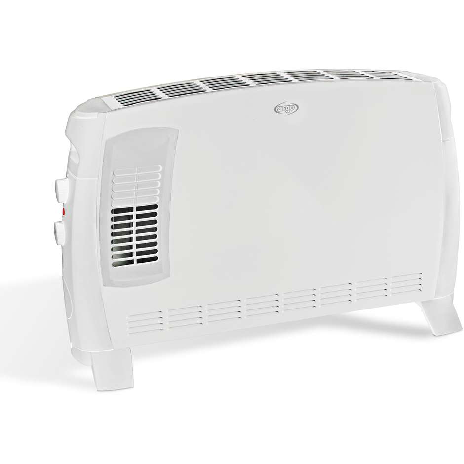 Argo Jazz Termoconvettore elettrico 3 modalità di riscaldamento 2000 W colore Bianco