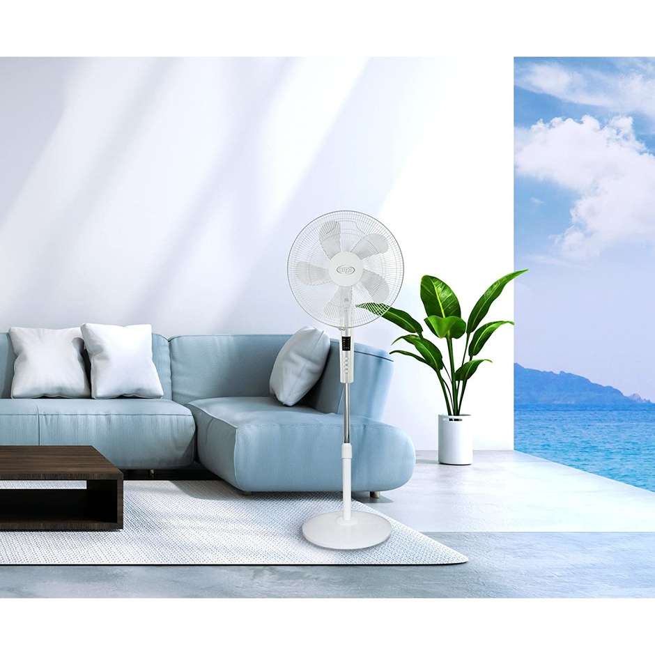 Argo STANDYWHIT ventilatore a piantana diametro 40 cm 3 velocità colore bianco