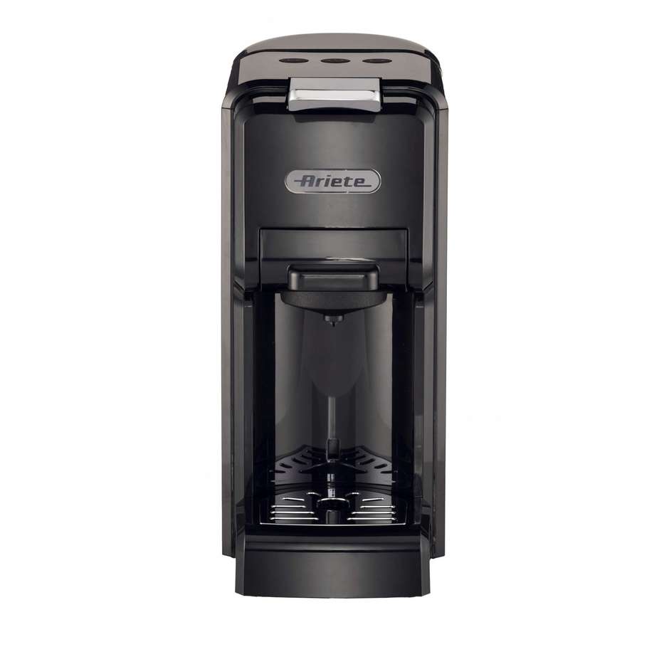 Ariete 1304 macchina da caffè 5 in 1 a cassetti, 19 bar, nera