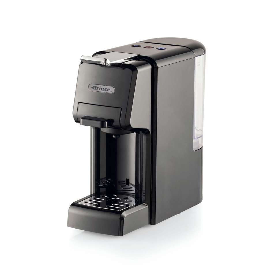 Ariete 1304 macchina da caffè 5 in 1 a cassetti, 19 bar, nera