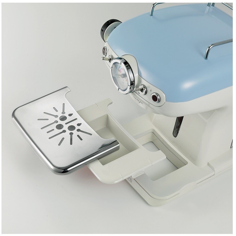 Ariete 1389 Espresso Vintage Celeste macchina da caffè vintage 900 watt colore bianco e celeste