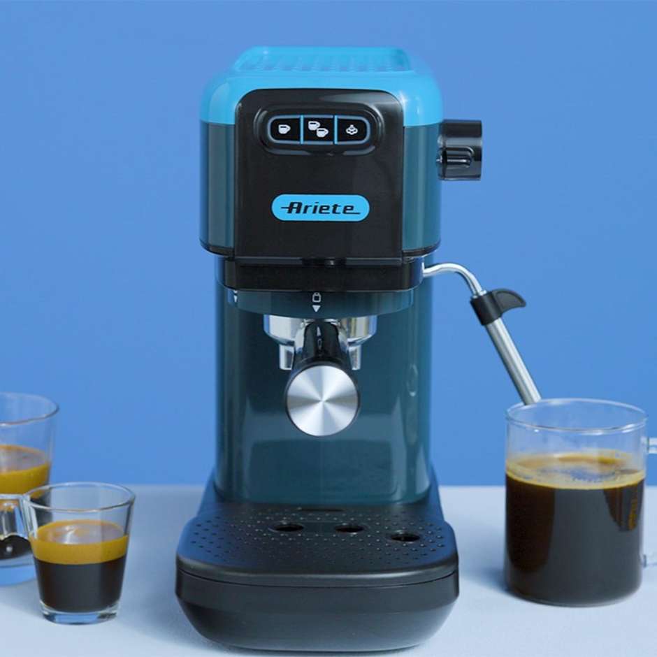 Ariete 1399 Macchina da caffe espresso Caffe in polvere/cialde Potenza 1300 W Colore Blu
