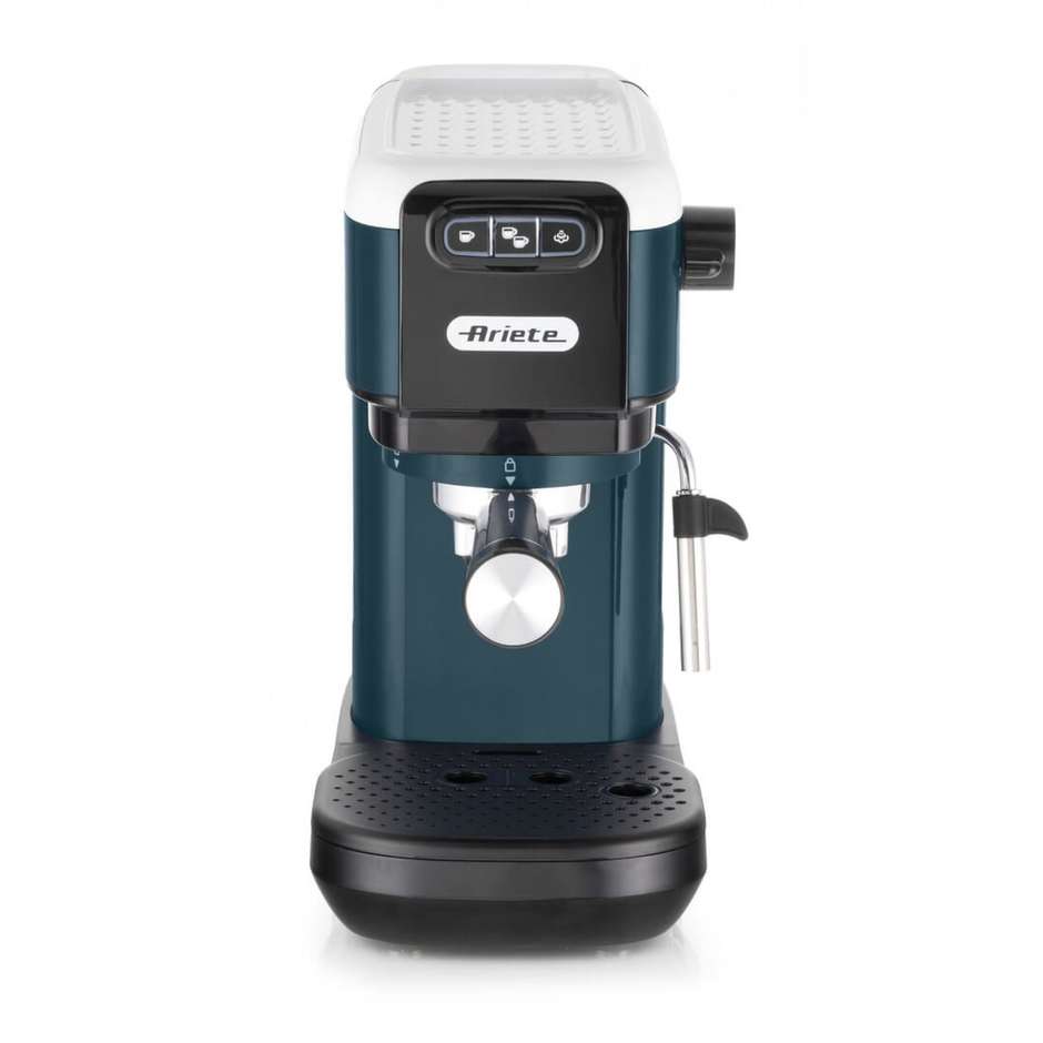 Ariete 1399 Snow White macchina espresso 15 bar per caffè macinato e cialde ESE
