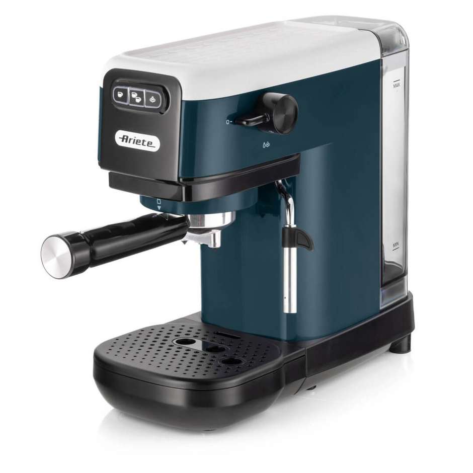 Ariete 1399 Snow White macchina espresso 15 bar per caffè macinato e cialde ESE