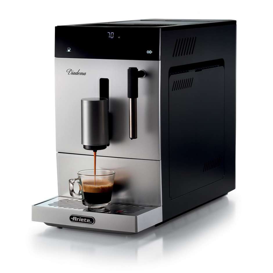 Ariete 1452 Diadema macchina da caffè automatica argento, 19 bar