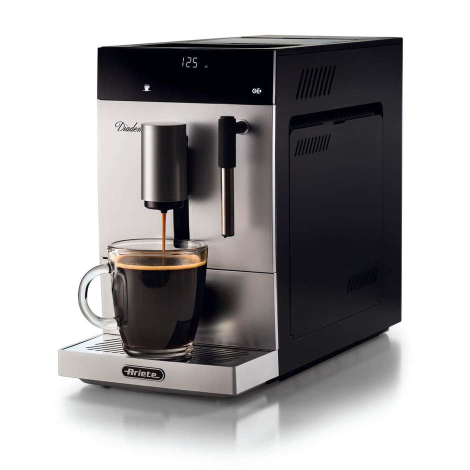 Ariete 1452 Macchina da Caffè Espresso a Pompa 1350 W 15 Bar Nero, Argento
