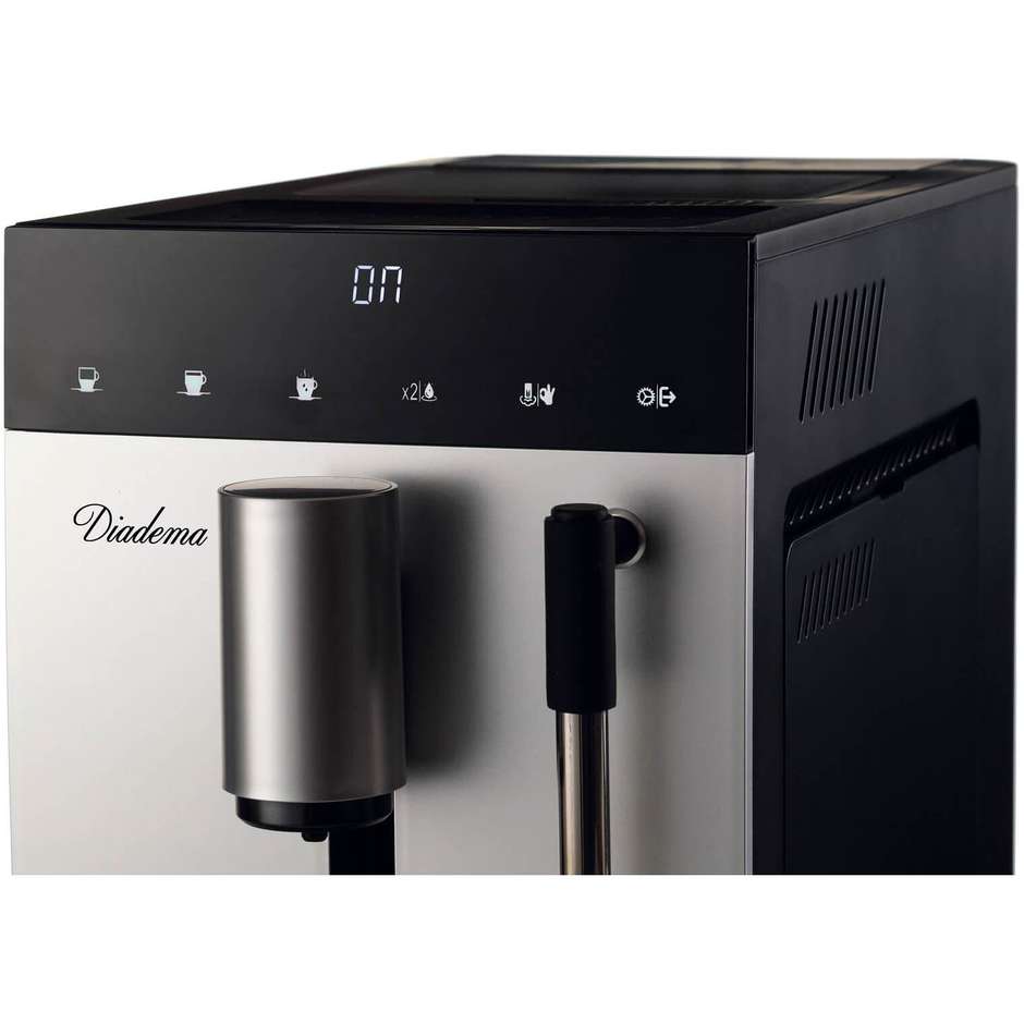 Ariete 1452 Macchina da Caffè Espresso a Pompa 1350 W 15 Bar Nero, Argento