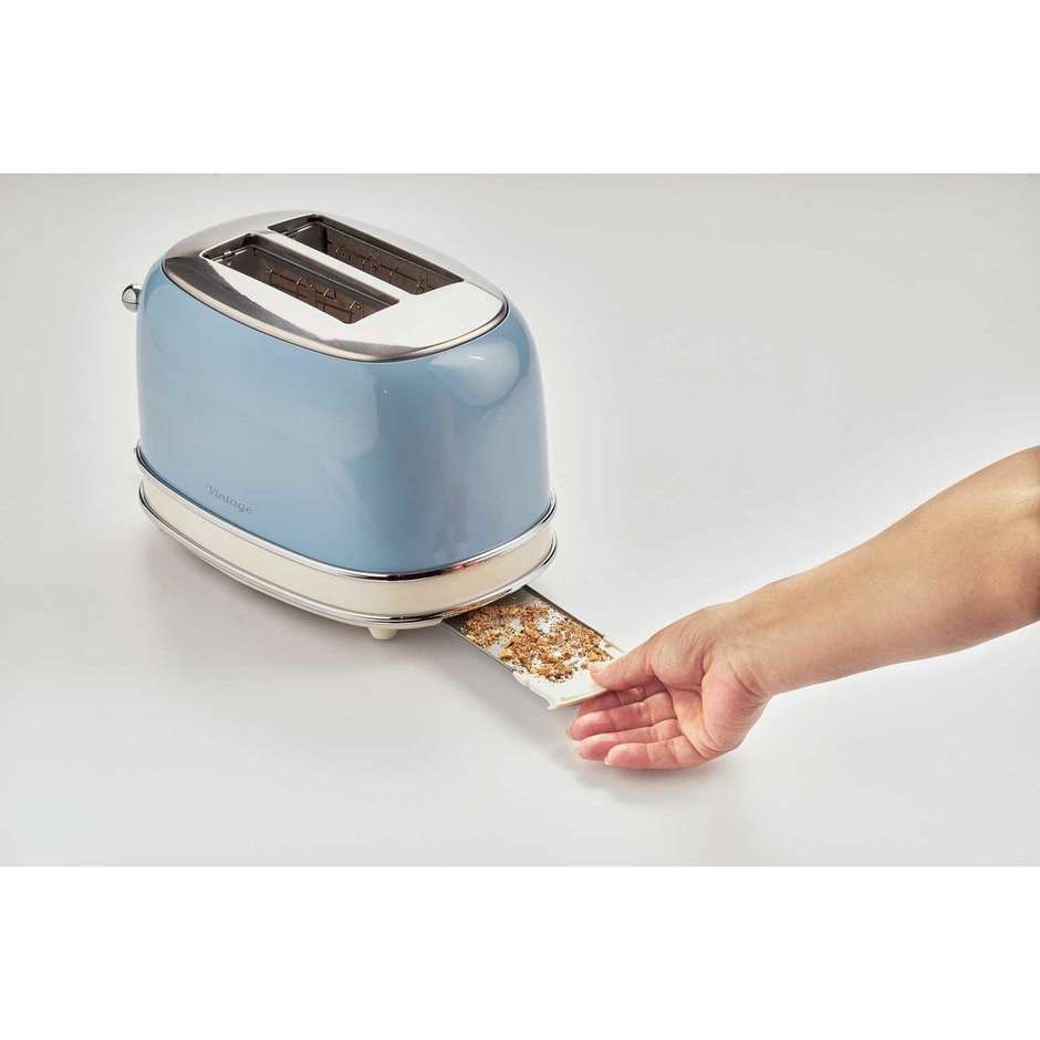 Ariete 155 Toaster Vintage tostapane a due fette con pinze