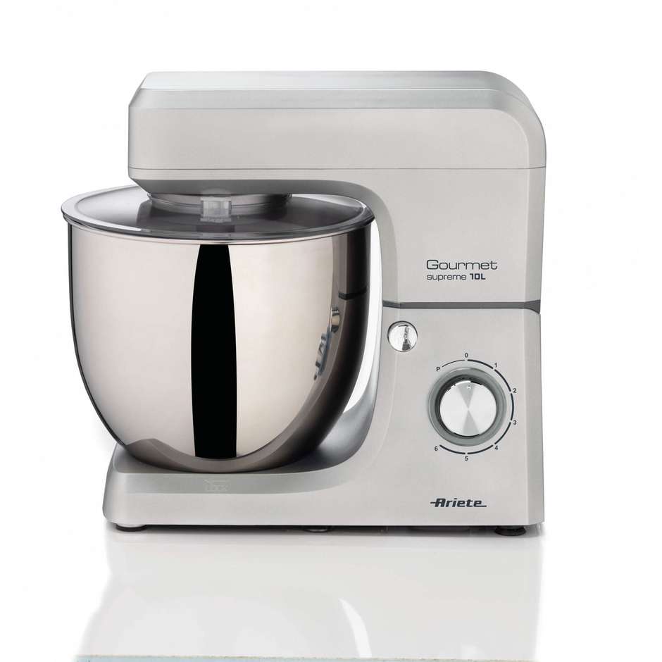 Ariete 1576 Gourmet Supreme Capacitàa 10 Lt Potenza 2000 W + Accessori per vari impasti