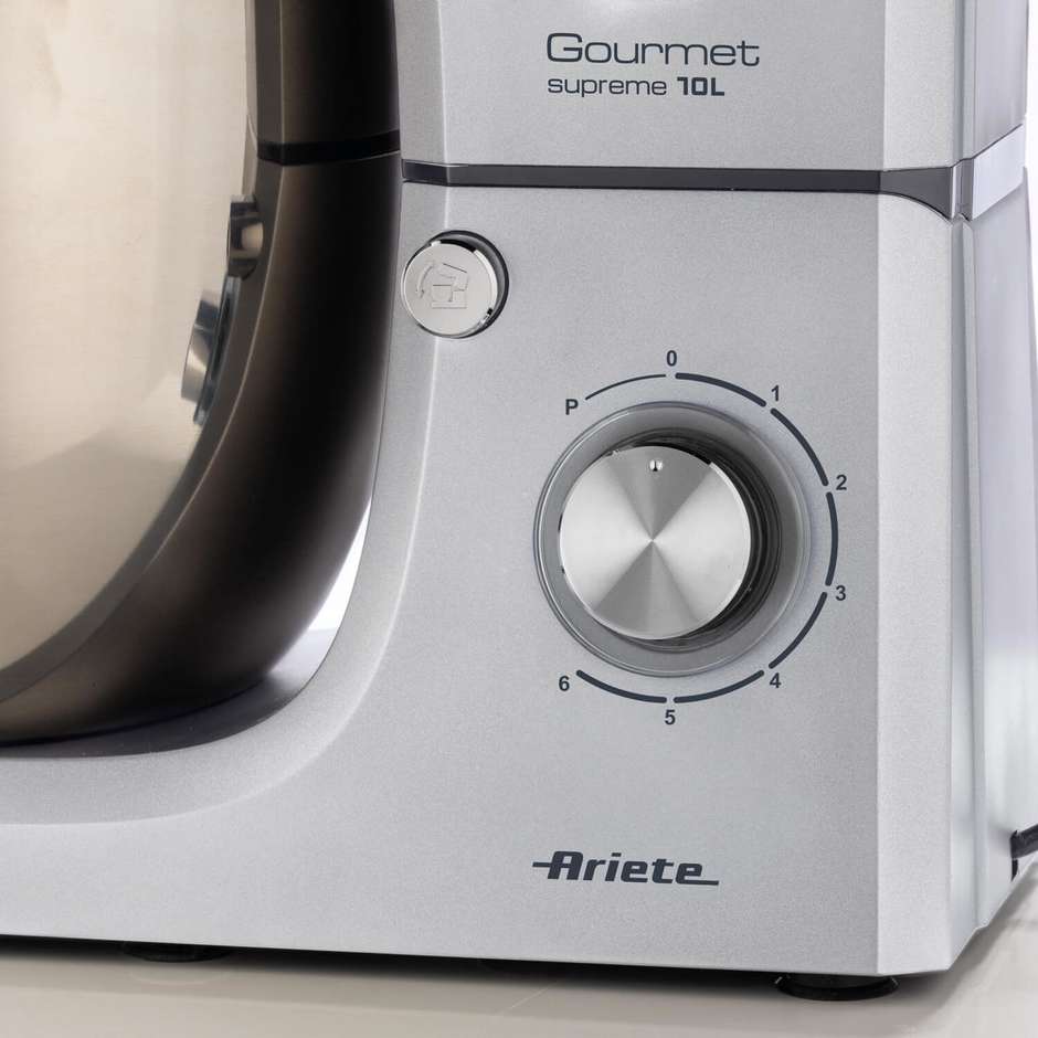 Ariete 1576 Gourmet Supreme Capacitàa 10 Lt Potenza 2000 W + Accessori per vari impasti