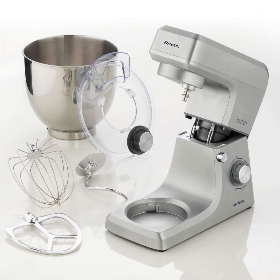 Ariete 1576 Gourmet Supreme Capacitàa 10 Lt Potenza 2000 W + Accessori per vari impasti