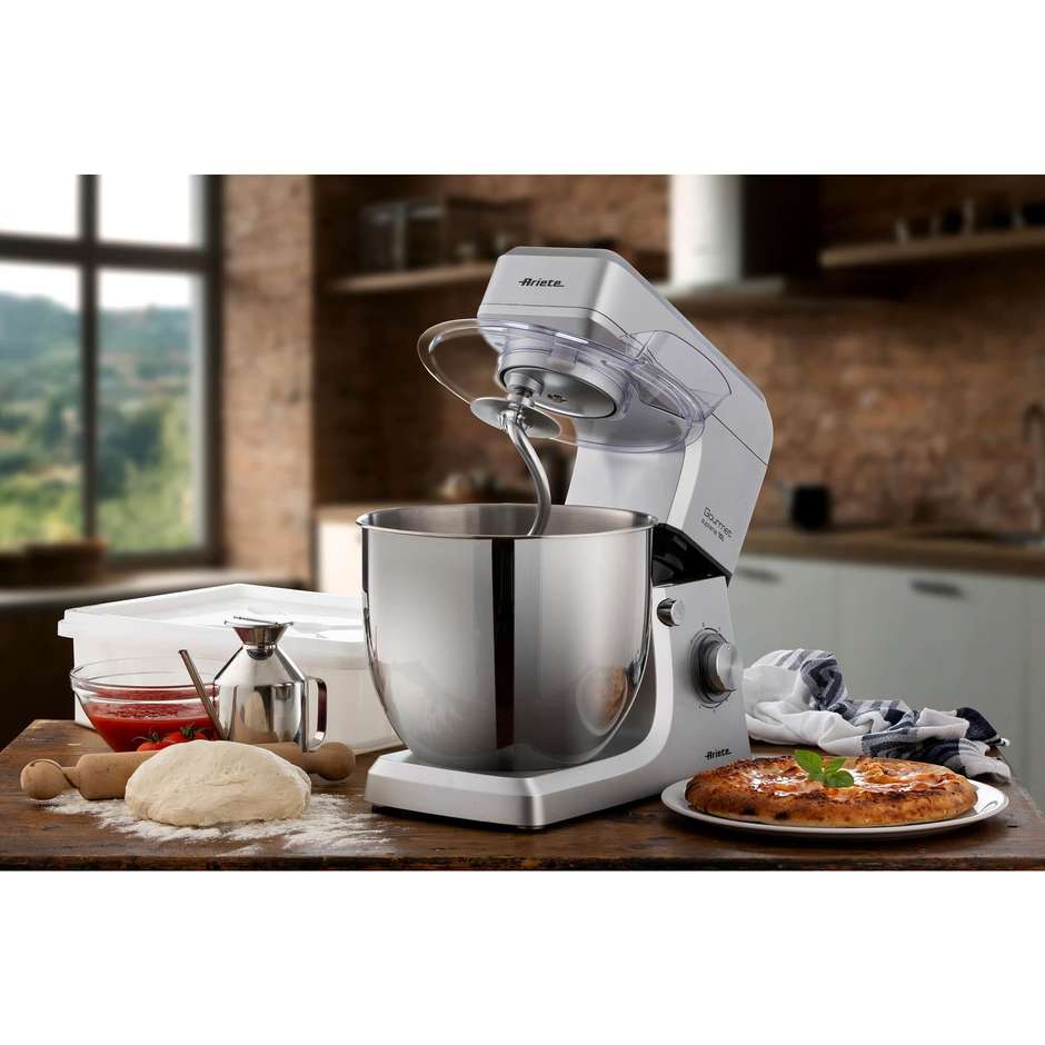 Ariete 1576 Gourmet Supreme Capacitàa 10 Lt Potenza 2000 W + Accessori per vari impasti