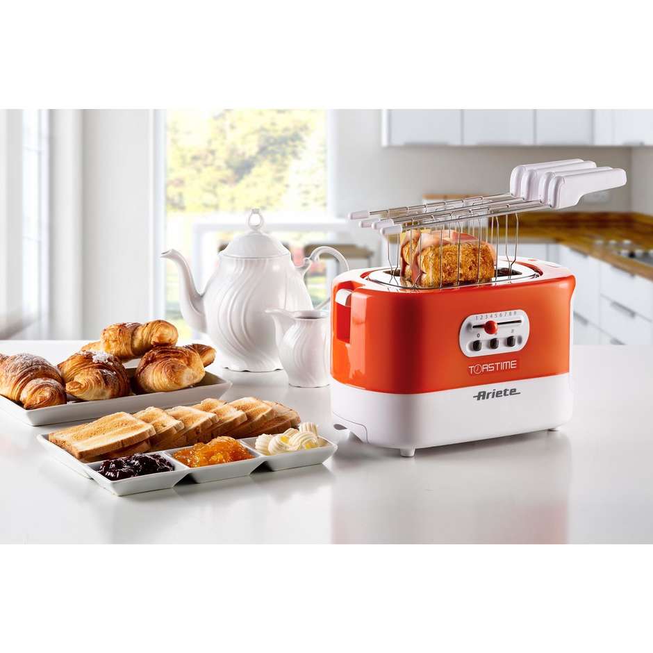 Ariete 159/00 Tostapane a 2 Fessure con Pinze Inox