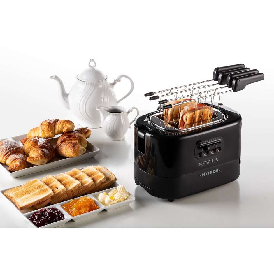 Ariete 159/02 Toastime Tostapane elettrico potenza 700 W 9 livelli doratura