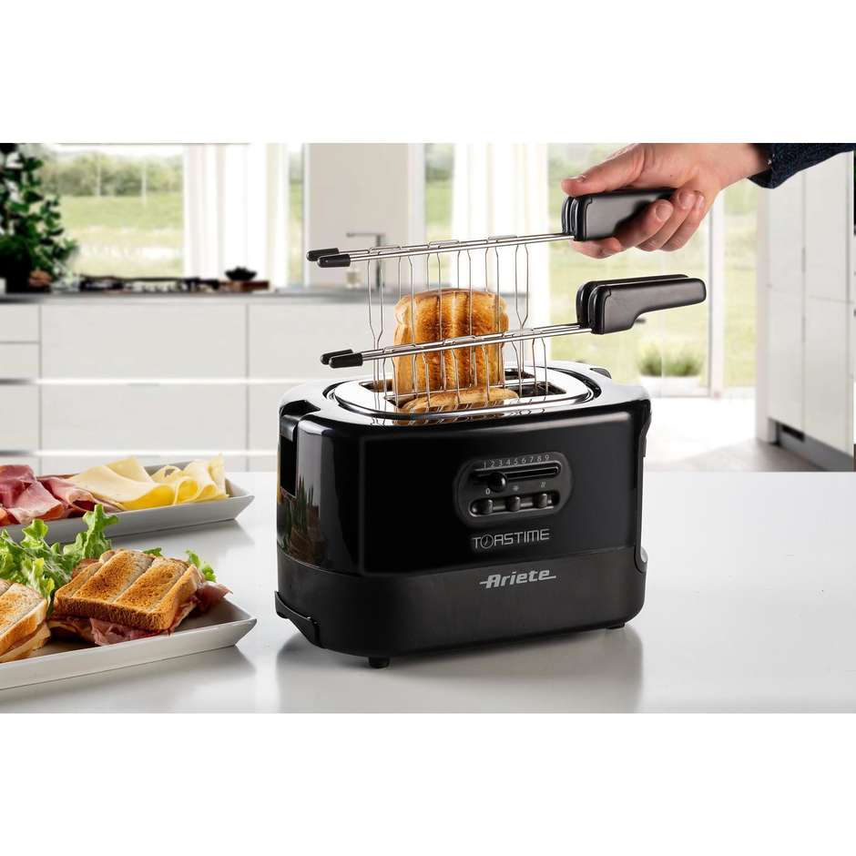 Ariete 159/02 Toastime Tostapane elettrico potenza 700 W 9 livelli doratura