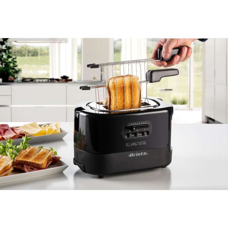Ariete 159/02 Toastime Tostapane elettrico potenza 700 W 9 livelli doratura