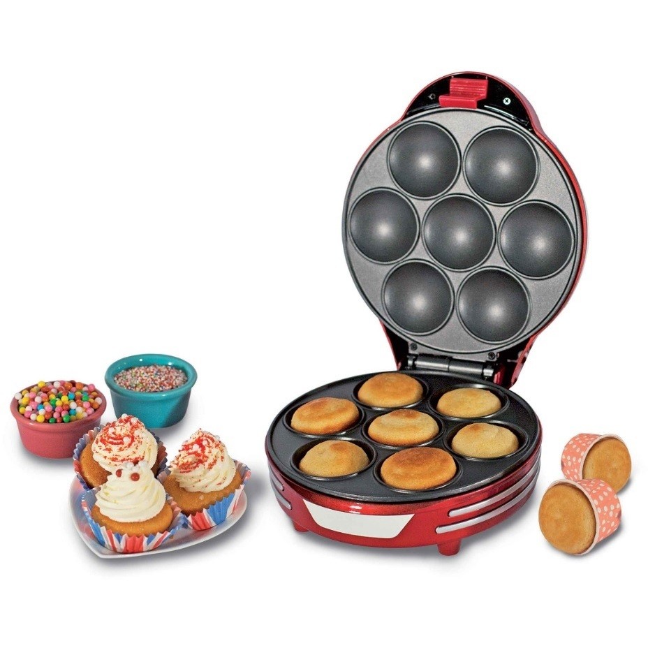 Ariete 188 Muffin Cupcake Party Time macchina per muffin e cupcakes colore rosso