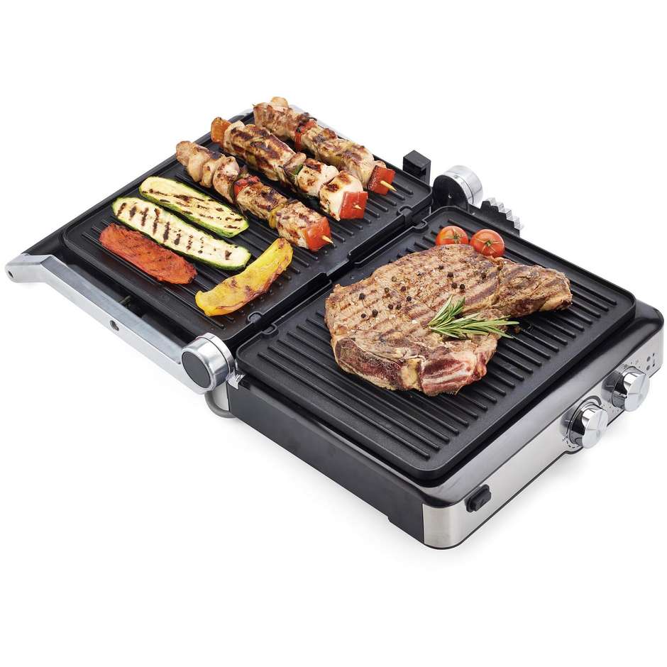 Ariete 1918 Grill & Taste griglia elettrica 2000 W con piastre removibili