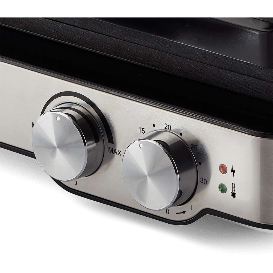 Ariete 1918 Grill & Taste griglia elettrica 2000 W con piastre removibili