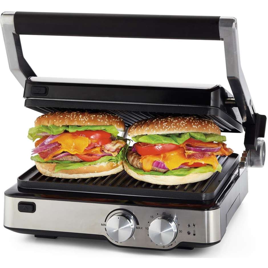 Ariete 1918 Grill & Taste griglia elettrica 2000 W con piastre removibili