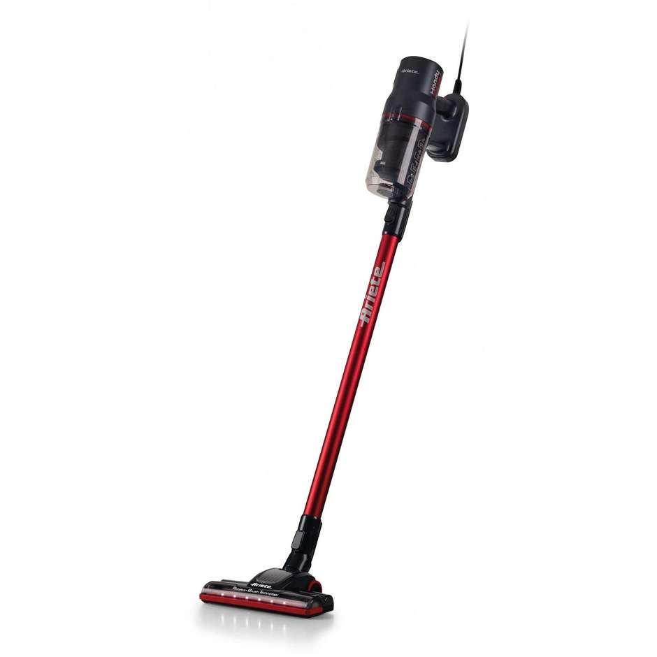 Ariete 2358 Scopa elettrica con filo Potenza 600 W Capacità serbatoio 0,5 Lt Colore Rosso