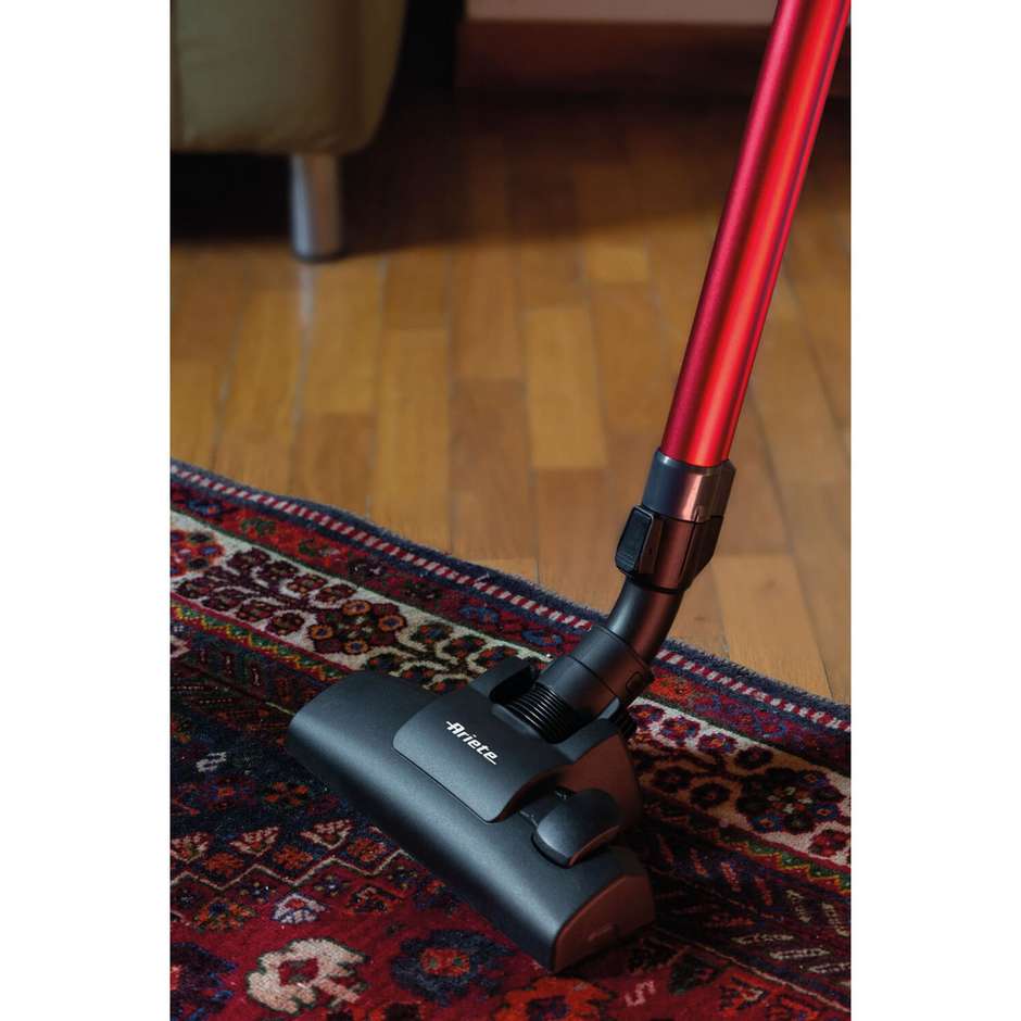 Ariete 2358 Scopa elettrica con filo Potenza 600 W Capacitàà serbatoio 0,5 Lt Colore Rosso